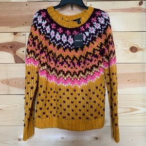 Fair aisle sweater